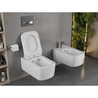 MEXEN YORK RIMLESS SLIM závesný klozet + doska DUROPLAST 30114000