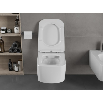 MEXEN YORK RIMLESS SLIM závesný klozet + doska DUROPLAST 30114000