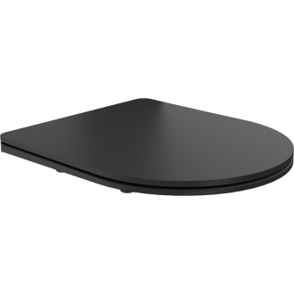 MEXEN SLIM WC sedadlo, čierna mat 39100185