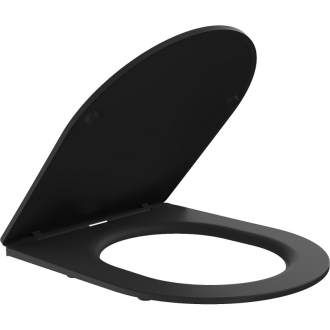 MEXEN SLIM WC sedadlo, čierna mat 39100185