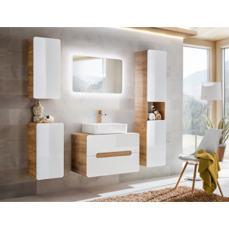 COMAD ARUBA WHITE 800 FSC Vysoká skrinka 35cm