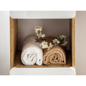 COMAD ARUBA WHITE 800 FSC Vysoká skrinka 35cm