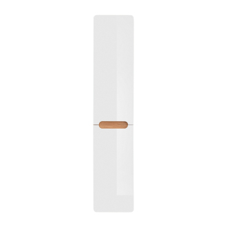 COMAD ARUBA WHITE 804 FSC Vysoká skrinka 35cm s košom na bielizeň