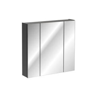 COMAD MONAKO GREY 841 Zrkadlová skrinka 80cm