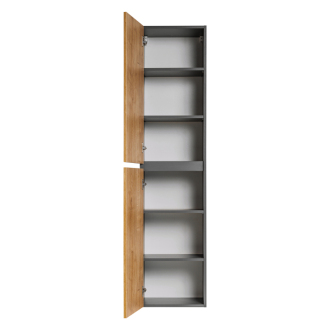 COMAD MONAKO GREY OAK 800 Vysoká skrinka 40cm