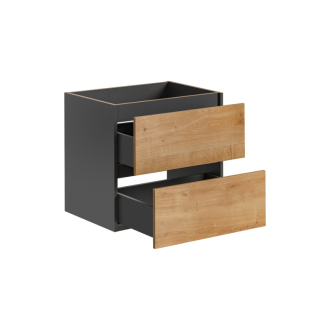 COMAD MONAKO GREY OAK 820 Skrinka pod umývadlo 60cm