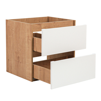 COMAD MONAKO OAK WHITE 820 Skrinka pod umývadlo 60cm