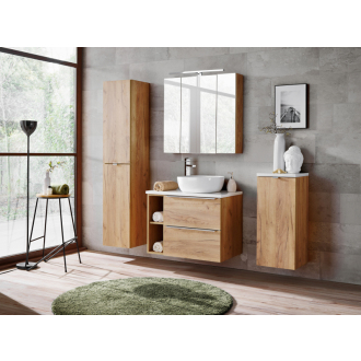 COMAD CAPRI OAK 800A FSC Vysoká skrinka