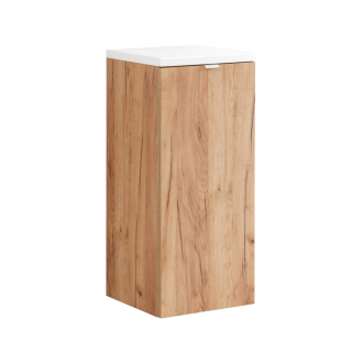 COMAD CAPRI OAK 811A FSC Nízka skrinka s košom na bielizeň