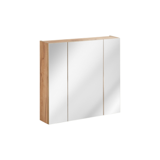 COMAD CAPRI OAK 843A FSC Zrkadlová skrinka 80cm