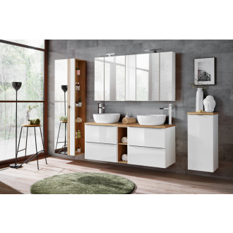 COMAD CAPRI WHITE 830B FSC Vysoká skrinka