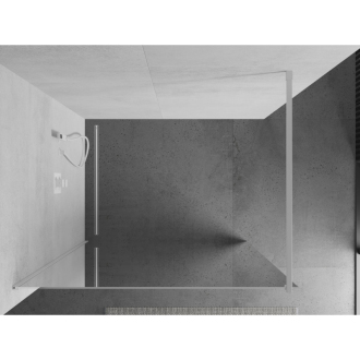 Mexen Kyoto sprchová stena 70 x 200 cm, 8 mm zrkadlo, biela - 800-070-101-20-50