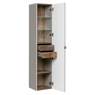 Comad SANTA FE TAUPE 80-01-B-1D2S vysoká kúpeľňová skrinka