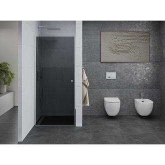Mexen Pretoria sprchové dvere pántové 100 cm, grafit, chróm - 852-100-000-01-40
