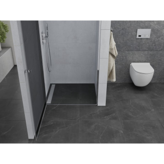 Mexen Pretoria sprchové dvere pántové 100 cm, grafit, chróm - 852-100-000-01-40