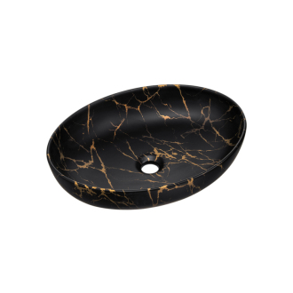 Comad UN-MONA-MB12 (C78166M-B12) umývadlo na dosku 52cm čierna matná