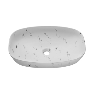 Comad UN-MEGI-MW13 (C78329M-W13) umývadlo na dosku 60cm, biela matná