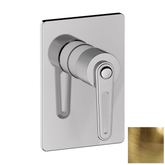BEBÉ podomietková sprchová batéria, 1 výstup, bronz BB041/18