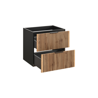 Comad XILO BLACK WOTAN 82-80-D-2S Skrinka pod umývadlo 80cm