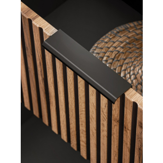 Comad XILO BLACK WOTAN 82-80-D-2S Skrinka pod umývadlo 80cm