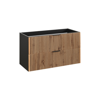 Comad XILO BLACK WOTAN 82-100-D-2S Skrinka pod umývadlo 100cm