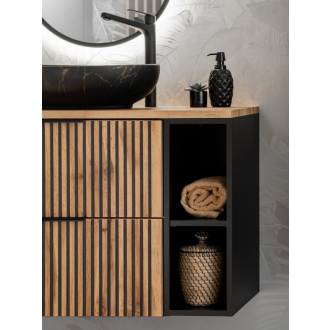 Comad XILO BLACK 81-01-A Otvorená skrinka
