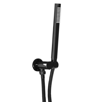 REA LUNGO Podomietková sprchová sada Black Metallic + BOX REA-P4420