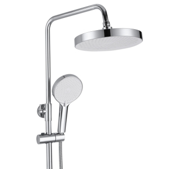 REA BLOOM Sprchový set, biela-chróm REA-P9527