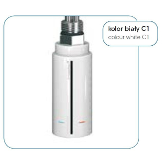 Vykurovacia tyč s termostatom a časovačom HOT 440 mm 900W biela RDOHOT44WH