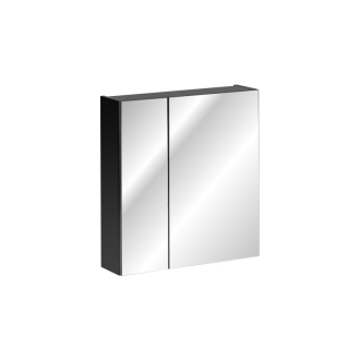 Comad SANTA FE BLACK 84-60-A-2D Zrkadlová skrinka 60 cm