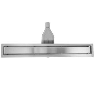 REA Odtokový žľab Neox Superflow, brúsený nikel 80 REA-G2707