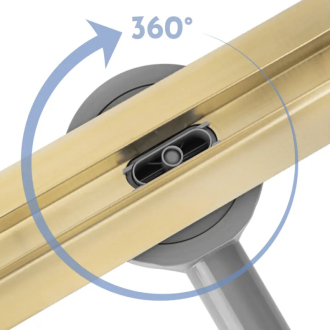 REA Odtokový žľab Neox Slim Pro, zlatá 60 REA-G2717