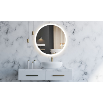 REA Zrkadlo LED 90cm HOM-04400