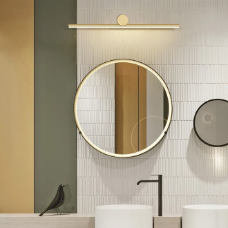 REA Nástenné svietidlo LED 80cm zlatá OSW-02436
