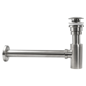 REA Sifón Click-clack INOX brúsený nikel REA-A4400