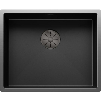Blanco CLARON 500-U drez pod dosku DURINOX DarkSteel 527834