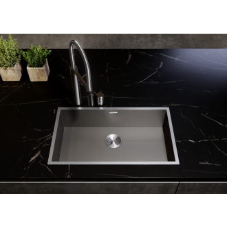 Blanco CLARON 700-IF drez vstavaný/do roviny DURINOX DarkSteel 527837