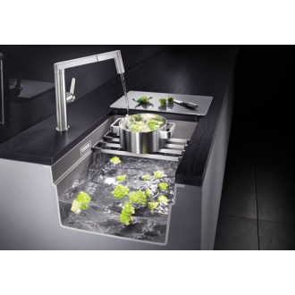 Blanco ETAGON 500-U bez odtokovej sady drez pod dosku, tartufo silgranit 527761