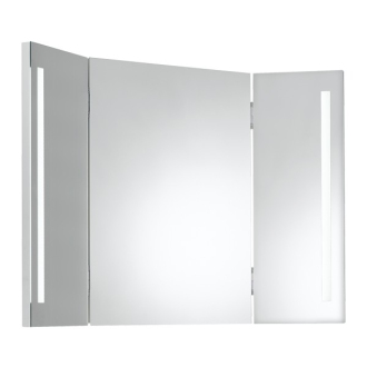 OTAVA obdĺžnikové zatváracie zrkadlo s LED osvetlením V 700 × Š 1020 mm ZROTAV7010