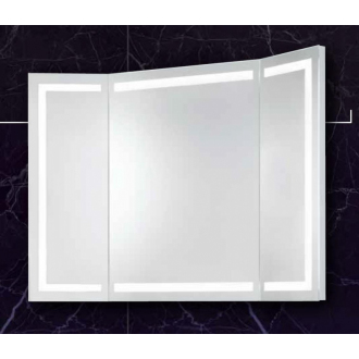 VLÁRA obdĺžnikové zatváracie zrkadlo s LED osvetlením V 700 × Š 1020 mm ZRVLAR7010