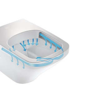 závesné WC NOVA (rimless) + SLIM sedátko soft-close OLKGNO31DAK00