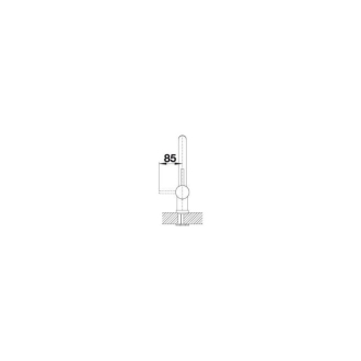 Blanco LINUS batéria Satin Platinum 527698