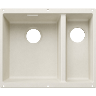 Blanco SUBLINE 340/160-U drez pod dosku, bez odtokovej sady biela soft silgranit 527820