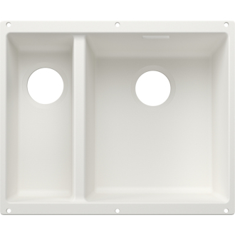 Blanco SUBLINE 340/160-U drez pod dosku, bez odtokovej sady biela silgranit 527815