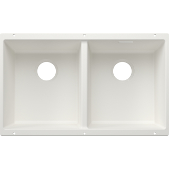 Blanco SUBLINE 350/350-U, drez pod dosku, bez odtokovej sady biela silgranit 527831