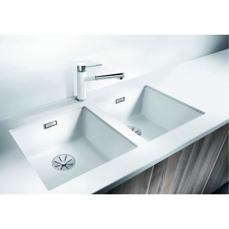Blanco SUBLINE 400-U, drez pod dosku, bez odtokovej sady biela soft silgranit 527788