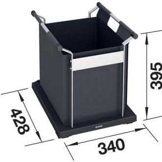 Blanco Universal Bag XL 40 košový systém 527669
