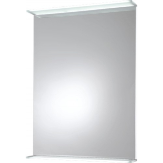 OSLAVA obdĺžnikové zrkadlo s LED osvetlením a poličkou V 600 × Š 1200 mm ZROSLA6012