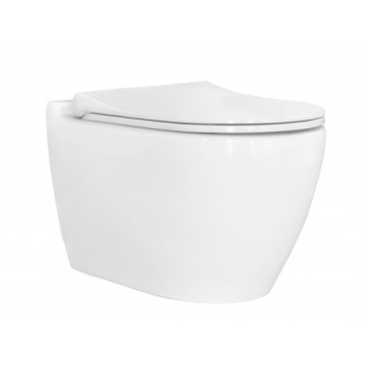 závesné WC UNO (rimless) + SLIM sedátko soft-close OLKGUN30DAK00