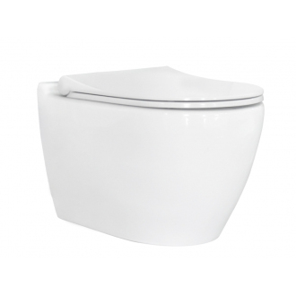 závesné WC UNO (rimless) + SLIM sedátko soft-close OLKGUN30DAK00